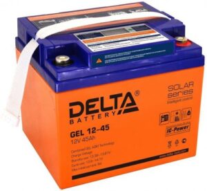 Купить Аккумулятор Delta GEL 12-45 12В, 45Ач, 196х166х173 - X-931695 из реестра по лучшей цене