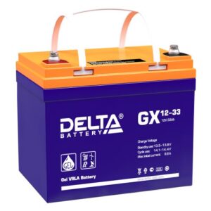 Купить Батарея Delta GX 12-33 12В, 33Ач, 195/130/180 - X-650390 из реестра по лучшей цене