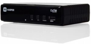 Купить Ресивер цифровой телевизионный DVB-T2 Harper HDT2-1513 H00000507 MStar MSD7T01, Rafael R836, разрешение видео: 480i, 480p, 576i, 576p, 720p, 1080i, Fu - X-665536 из реестра по лучшей цене