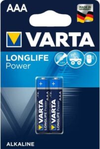 Купить Батарейка Varta LONGLIFE POWER (HIGH ENERGY) LR03 AAA 04903121412 BL2 Alkaline 1.5V - X-1013598 из реестра по лучшей цене