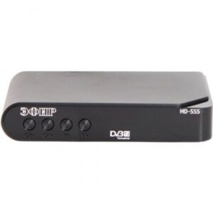 Купить Ресивер СИГНАЛ Эфир HD-555 20496 DVB-T2 черный - X-1100225 из реестра по лучшей цене