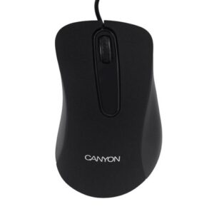 Купить Мышь Canyon CM-2 CNE-CMS2 проводная, DPI 800, 3 кнопки, черный - X-960162 из реестра по лучшей цене
