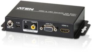 Купить Конвертер Aten VC812-AT-G HDMI=>VGA+AUDIO, HDMI>HD-DB15+MINI-JACK+RCA, Female, БП 5V - X-526492 из реестра по лучшей цене