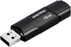 Купить Накопитель USB 2.0 16GB SmartBuy SB16GBCLU-K Clue, чёрный - X-890067 из реестра по лучшей цене