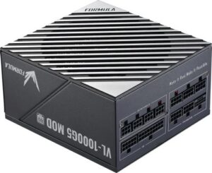 Купить Блок питания ATX FORMULA VL-1000G5 1000W, APFC, 80+ gold, 140mm fan, cable management, lt.blue RTL - X-1099000 из реестра по лучшей цене