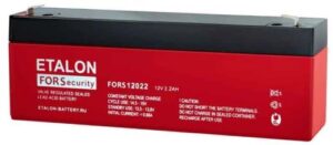 Купить Аккумулятор ETALON FORS 12022 12В 2,2Ач - X-1065090 из реестра по лучшей цене