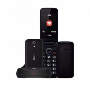 Купить Мобильный телефон INOI 247B Black с док-станцией - X-784356 из реестра по лучшей цене