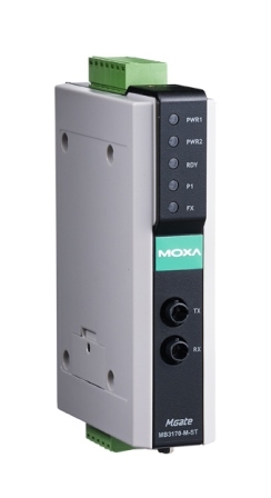 Артикул: X-762324 - Преобразователь MOXA MGate MB3170-M-ST-T 1-port advanced Modbus gateway multi-mode fiber port (ST connectors) - фото