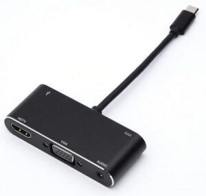 Купить Переходник Atcom AT2810 0.1 m Type-C(m) - HDMI+VGA+USB - X-795296 из реестра по лучшей цене