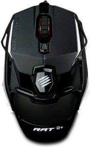 Купить Мышь Mad Catz R.A.T. 2+ MR02MCINBL000-0 чёрная, PMW3325, USB, 3 кнопки, 5000 dpi, красная подсветка - X-750811 из реестра по лучшей цене