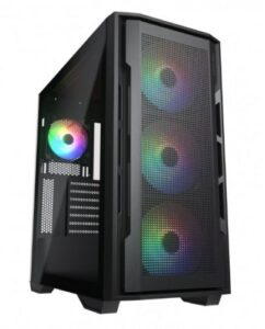Купить Корпус eATX Cougar Uniface X RGB Black черный, без БП, боковая панель из закаленного стекла, 3x140mm ARGB+1x120mm ARGB Fan, ARGB Fan Hub - X-1071196 из реестра по лучшей цене