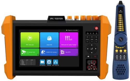 Артикул: X-1058326 - Тестер Tezter TIP2-HOL-MTRС-7 универсальный 7-дюймовый сенсорный AHD/CVI/TVI/CVBS/SDI и IP-видеосистем (Базовая модель+мультиметр+измеритель оптическо - фото