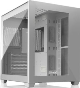 Купить Корпус ATX Raijintek PAEAN C7 0R20B00223 белый, без БП, боковая и фронтальная панели из закаленного стекла, USB Type-C, 2*USB 3.0, audio - X-1047387 из реестра по лучшей цене