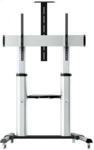 Купить Стойка мобильная FIX TTL04-610TW для дисплеев 60"-100" до 100 кг, серебристая - X-922383 из реестра по лучшей цене