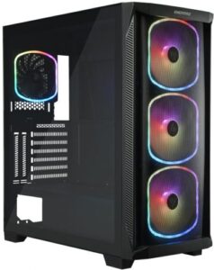 Купить Корпус eATX Enermax StarryKnight SK30 RGB черный, без БП, боковая панель из закаленного стекла, 2*USB 3.0, USB 2.0, audio - X-1076993 из реестра по лучшей цене