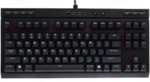 Купить Клавиатура Corsair K63 CH-9115020-RU игровая Compact Mechanical, Backlit Red LED, Cherry MX Red - X-1083888 из реестра по лучшей цене
