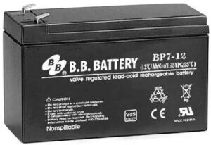 Купить Батарея BB BP 7-12 12В/7Ач - X-747728 из реестра по лучшей цене