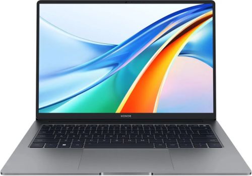 Артикул: X-1098481 - Ноутбук Honor MagicBook X14 Pro 5301AHQK i5-13420H/8GB/512GB SSD/Radeon Graphics/14" FHD IPS/WiFi/BT/cam/Win11Home/grey - фото