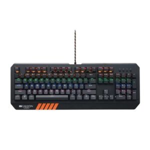 Купить Клавиатура Canyon GK-6 CND-SKB6-RU механическая, LED-подсветка, 104 кл., 1.8 м - X-960202 из реестра по лучшей цене