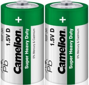 Купить Батарейка Camelion R20P-SP2G R20P/D, 1,5 В, 8000 мА.ч, 2 шт в упаковке (1662) - X-961024 из реестра по лучшей цене