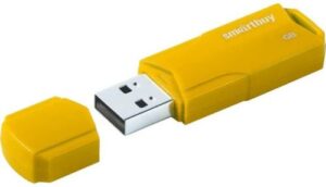 Купить Накопитель USB 2.0 8GB SmartBuy SB8GBCLU-Y Clue series, жёлтый - X-901401 из реестра по лучшей цене