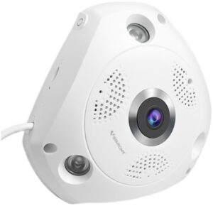 Купить Видеокамера IP Vstarcam C8861WIP 2МП, fisheye, WiFi, c ИК-подсветкой до 10м, 1/2.4'' CMOS, объектив 2.3мм, угол обзора 180°, 30к/сек при 1536х1536, ИК - X-908649 из реестра по лучшей цене