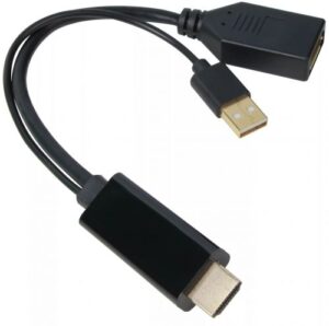Купить Переходник VCOM CG599E-0.15M HDMI (M), USB=>DP (F) 4K/60Hz 0.15м - X-906768 из реестра по лучшей цене