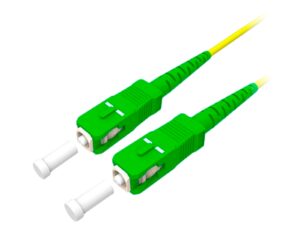 Купить Кабель патч-корд LAZSO PC-SA-SC/SC(1m) оптический, одномодовое волокно 9/125мкм, SC-SC, APC, LSZH(малодымный компаунд, диаметр 2мм), 1м - X-669770 из реестра по лучшей цене