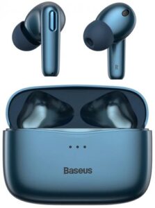 Купить Наушники беспроводные Baseus SIMU S2 NGS2-03 BT, TWS, ANC, аккумулятор наушников 45 mAh, аккумулятор кейса - 480 mAh, время зарядки 1,5 часа, Время бе - X-920288 из реестра по лучшей цене