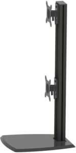 Купить Кронштейн настольный 2MVESA Titanium 121 TTN-0121-B для 2х мониторов, вертикально, струбцина+винт, черный - X-887582 из реестра по лучшей цене
