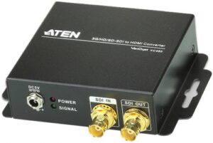 Купить Конвертер Aten VC480-AT-G 3G/HD/SD-SDI=>HDMI+AUDIO, BNC>HDMI+BNC+3xRCA, Female, БП 5V - X-526490 из реестра по лучшей цене