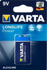 Купить Батарейка Varta LONGLIFE POWER (HIGH ENERGY) Крона 6LR61 04922121411 BL1 Alkaline 9V - X-1013606 из реестра по лучшей цене