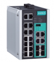 Артикул: X-477956 - Коммутатор управляемый MOXA EDS-518E-4GTXSFP-T 14x10/100BaseT(X) ports