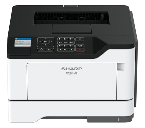 Артикул: X-859834 - Принтер лазерный черно-белый Sharp MXB467PEU A4-44 стр/мин сетевой