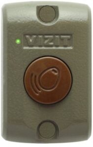 Купить Считыватель VIZIT RD-4R ключей VIZIT-RF2 (RFID-125 kHz), накладной вариант крепления - X-964647 из реестра по лучшей цене