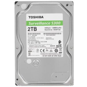 Купить Жесткий диск 2TB SATA 6Gb/s Toshiba (KIOXIA) S300 HDWT720UZSVA 3.5" 5400rpm 128MB - X-814255 из реестра по лучшей цене