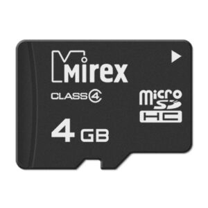 Купить Карта памяти 4GB Mirex 13612-MCROSD04 microSDHC Class 4 - X-818925 из реестра по лучшей цене