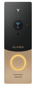 Купить Вызывная панель Slinex ML-20HD золото/черный, 2,0 Мп (AHD) 960 ТВЛ (CVBS), 150º, 1/4” CMOS, 0,01 Люкс до 1,5 м, IP65 - X-718386 из реестра по лучшей цене