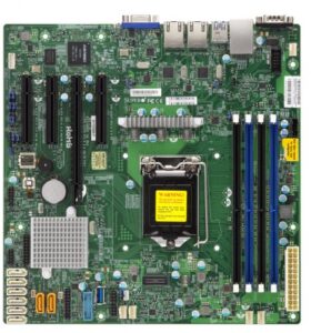 Купить Материнская плата mATX Supermicro MBD-X11SSM-F-B (1151, C236, 4xDDR4, 8x6G, mATX 9.6"x9.6", PCIE3.0 1(x16) 1(x8) 2(x4),2xGE) Bulk - X-639313 из реестра по лучшей цене