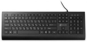 Купить Клавиатура Oklick 155M 1678057 черная USB slim - X-999413 из реестра по лучшей цене