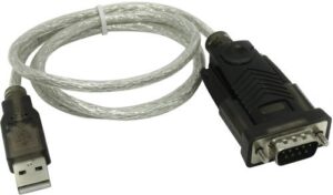 Купить Кабель-адаптер ORIENT AM/DB9М USS-101N USB -> Serial (COM) RS232, 0,8 м, chipset Prolific PL2303TA, - X-507328 из реестра по лучшей цене