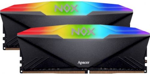 Артикул: X-974799 - Модуль памяти DDR4 16GB (2*8GB) Apacer AH4U16G36C25YNBAA-2 NOX RGB PC4-28800 3600MHz CL18 1.35V - фото