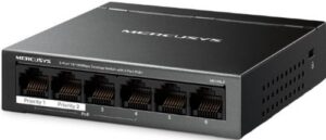 Купить Коммутатор неуправляемый Mercusys MS106LP 6-Port 10/100 Mbps Desktop Switch with 4-Port PoE+ PORT: 4*10/100 Mbps PoE+ Ports, 2*10/100 Mbps Non-PoE Por - X-1032254 из реестра по лучшей цене