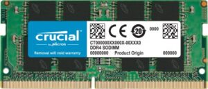 Купить Модуль памяти SODIMM DDR4 8GB Crucial CT8G4SFRA32A PC4-25600 3200MHz CL22 260pin 1.2V - X-794612 из реестра по лучшей цене