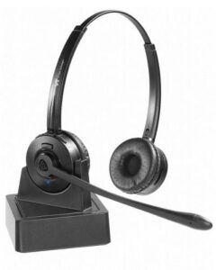 Купить Гарнитура Bluetooth VT VT9500-D бинауральная, HD звук, Safetone, шумоподавление, BT до 10м, LED-индикация, для компьютера, IP-телефона с поддержкой BT - X-678374 из реестра по лучшей цене
