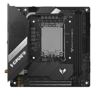Купить Материнская плата mini-ITX MAXSUN iCraft Z790ITX WIFI (LGA1700, Z790, 2*DDR5 (7400), 4*SATA 6G RAID, 2*M.2, PCIE, 2.5Glan, WiFi, BT, HDMI, DP, USB Typ - X-1054895 из реестра по лучшей цене