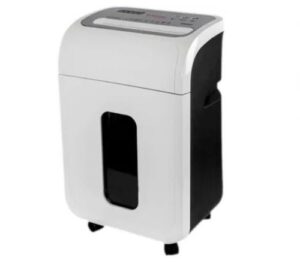 Купить Уничтожитель бумаг Gladwork Dream P-14M белый/черный (секр.P-5) перекрестный 17лист. 20лтр. скрепки скобы пл.карты - X-1084921 из реестра по лучшей цене