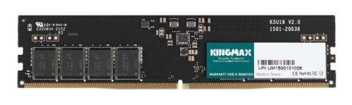 Артикул: X-1095034 - Модуль памяти DDR5 32GB Kingmax KM-LD5-4800-32GS PC5-38400 4800MHz CL40 1.1V single rank Ret - фото