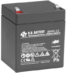 Купить Батарея BB BPS 5-12 12В/5Ач - X-747729 из реестра по лучшей цене