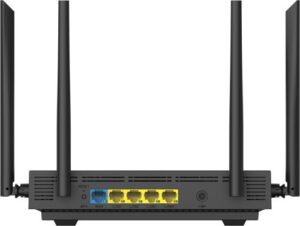 Купить Роутер WiFi netis N6 AX1800, 4 LAN, 1000 Мбит/с, 4 (802.11n), 5 (802.11ac), 6 (802.11ax), 1774 Мбит/с, USB 3.0, 4G/LTE, IPv6 - X-1065502 из реестра по лучшей цене